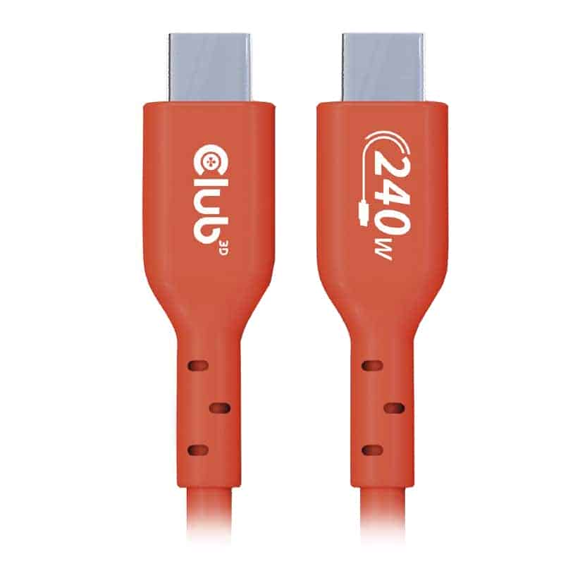 (image for) Club 3D 13.13ft USB2 Type-C Bi-Directional Cable